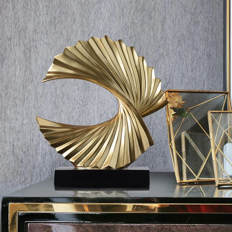 Luxury Figurines Miniatures Decoration Figurines Modern Interior Table Top Creative Sculptures Nordic Aesthetic Home Accessories