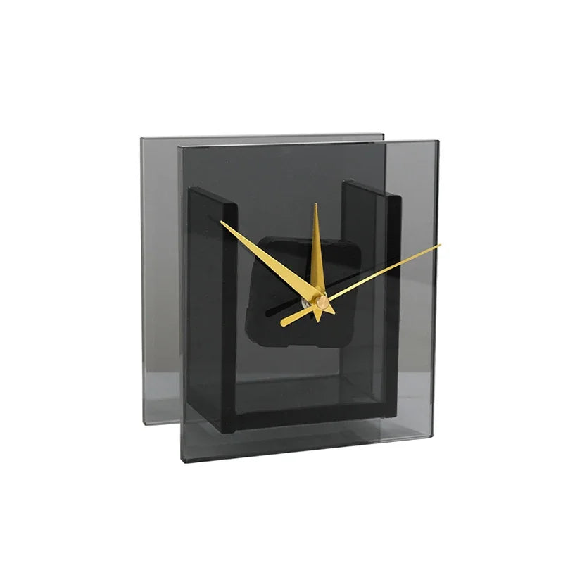 Light Luxury Bedroom Bedside Table, Desktop Clock, Sound System Decoration And Ornament Combination, Modern Minimalist Style
