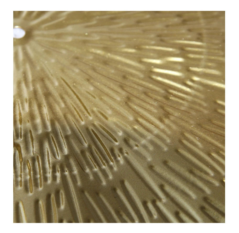 Luxury Round Golden Wall Decoration Hanging Creative Golden Metal Irregular Wall Disc Retro Style Home Decor Wall Pendants