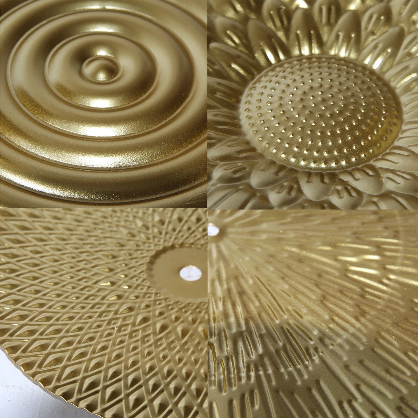 Luxury Round Golden Wall Decoration Hanging Creative Golden Metal Irregular Wall Disc Retro Style Home Decor Wall Pendants