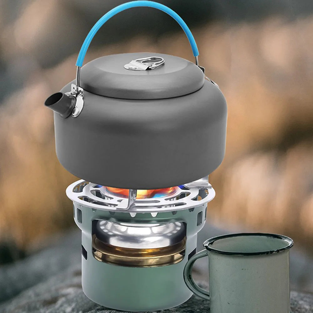 Camping Gear and Accessories Alcohol Stove Outdoor Furnace Portable Mini Barbecue Assesories Camp Cooking Supplies Hiking Sports