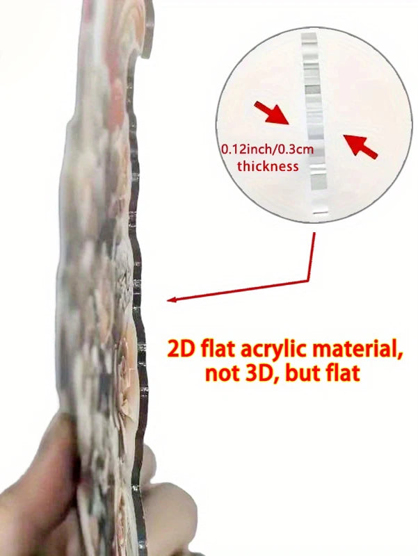Luxurious crystal peacock ornament decora, made of acrylic material suitable for bedroom, living room, office, or desktop decor