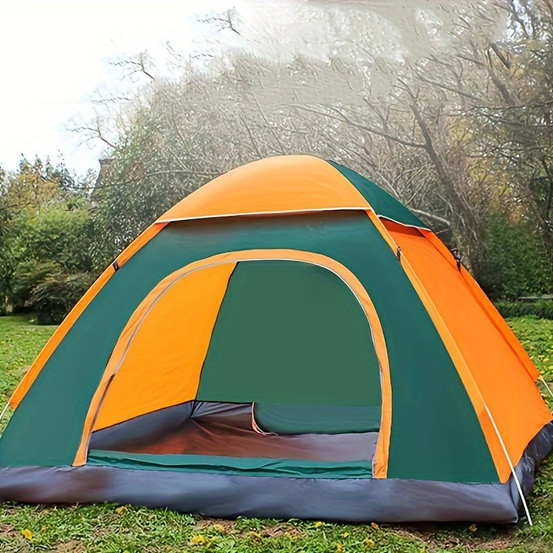 1-2 People Portable Folding Camping Tent, Students Spring and Fall Portable Folding Tent, Can Be Used as a Beach Tent, Hiking and Mountaineering Festival Camp Tent
