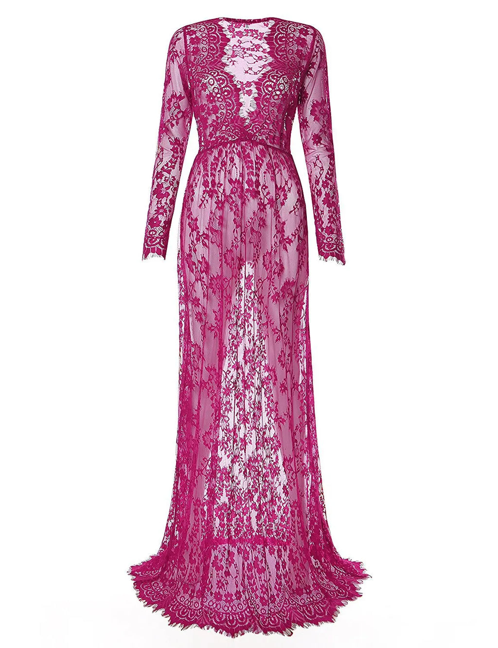 Pregnancy Dress for Photo Shoot Maternity Photography Props Sexy V Neck Lace Maxi Gown Dress Plus Size Pregnant Women Clothes