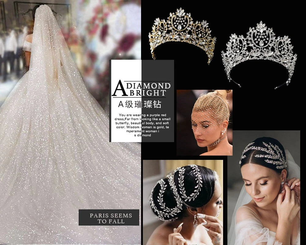 JM26 Tulle Cage Veil with Pearls Wedding Birdcage Veil with Headband Face Cover Bride Headdress Wedding Accessories Mariage