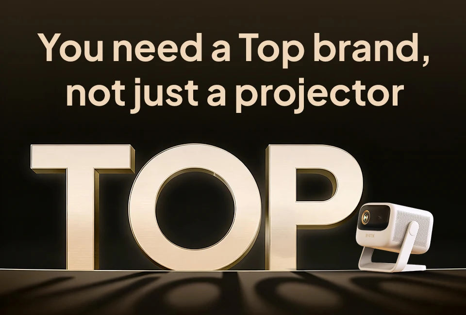 BYINTEK P70X Portable Mini Projector with Built-in Battery 4K Support 3D Wifi for Outdoor Movie Night Home Theater Projectors