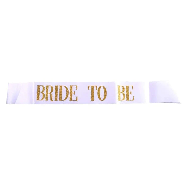 Wedding Party Bride To Be Team Bride Tribe Satin Sash Wedding Bridal Shower Bachelorette Hen Party Girls Night Out Decorations