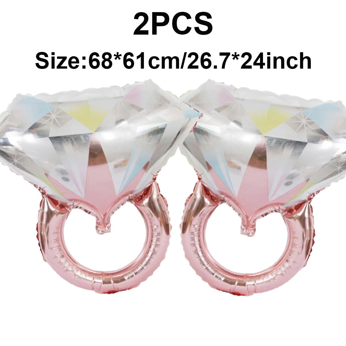 32Inch Giant Bride Balloons Set - Bachelorette Party Decorations Bride Balloons for Bridal Wedding Shower Decorations