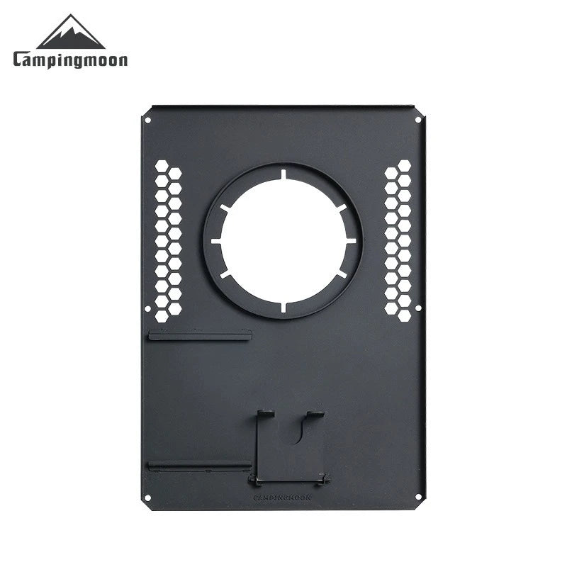 CAMPINGMOON Portable Camping IGT Korean Style Stove Unit Board Picnic Tea Table Multi-Purpose Middle Board for Outdoor Cooking