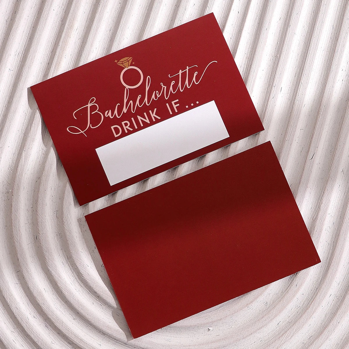 10 Pcs Bachelorette Party Drinking Game - if Game Scratch Cards, Available in Multiple Colors, Perfect for g Irls Night