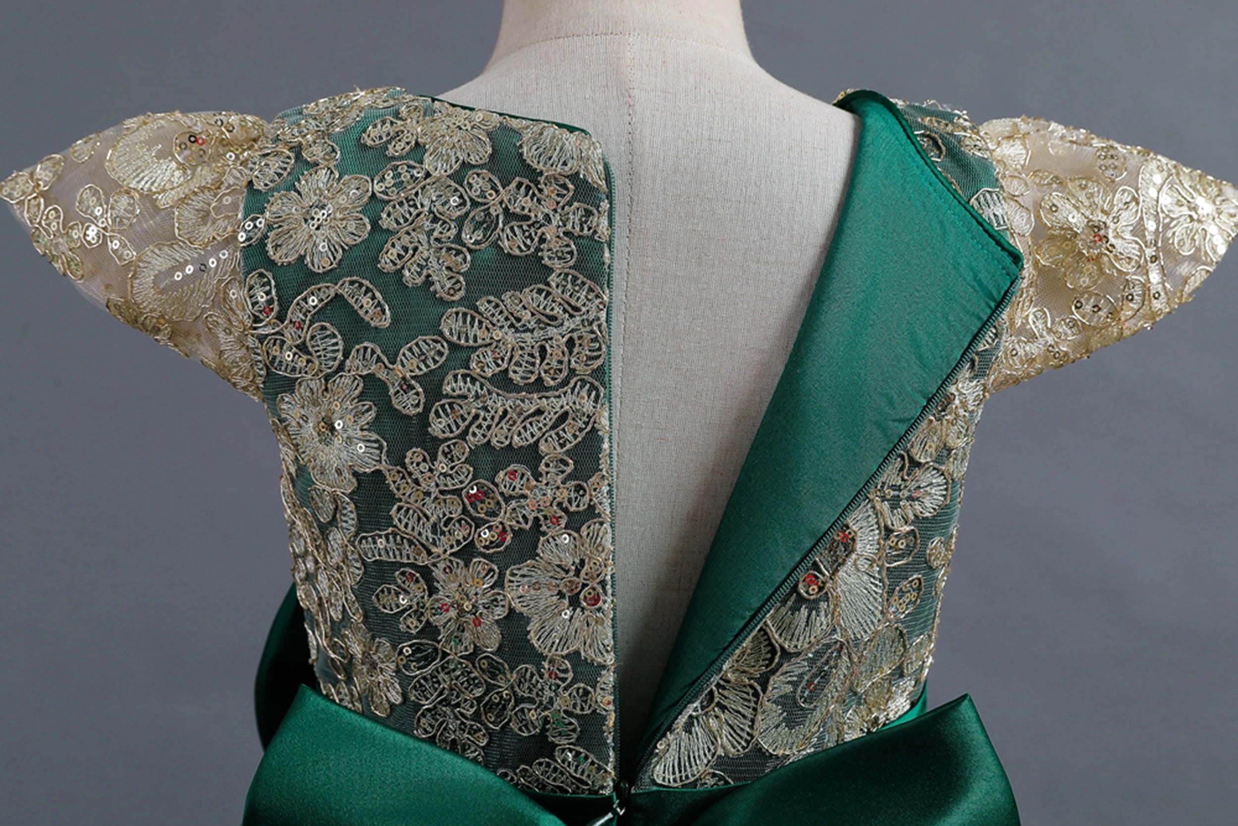 Stunning Little/Big Girls Lace Flower Girl Wedding Bridesmaid Birthday Party Holiday Pageant Easter Prom Fancy Dress