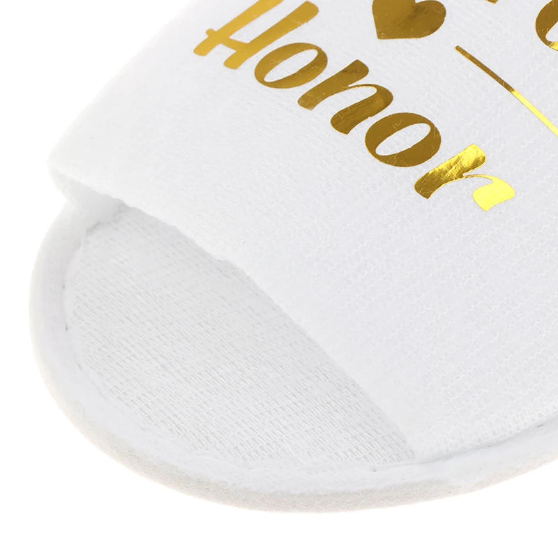 Bride Wedding Slippers For Bachelorette Party Decoration Bridesmaid Hen Party Slippers Ladies Bachelorette Party Supplies Gifts