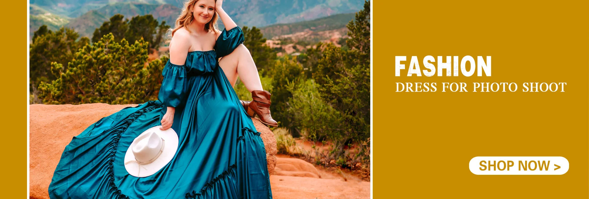 Don&Judy Maternity Dress Boho Photo shoot Maxi Long Sleeve Wedding Party Evening Ivory Gown for Bride Pregnant Women Photography