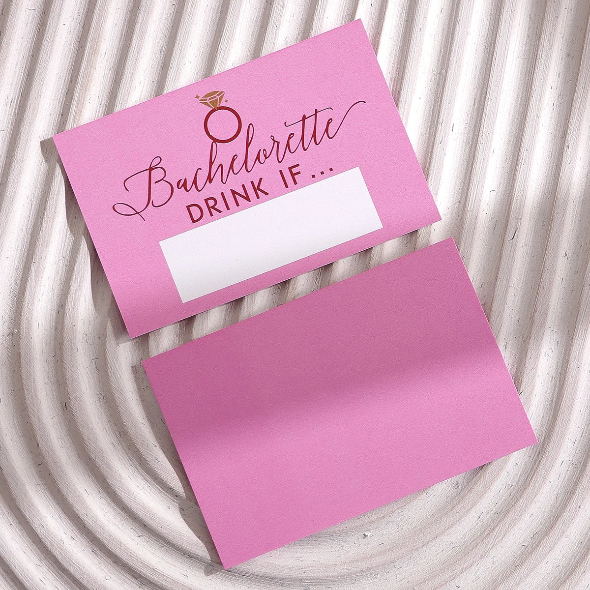 10 Pcs Bachelorette Party Drinking Game - if Game Scratch Cards, Available in Multiple Colors, Perfect for g Irls Night