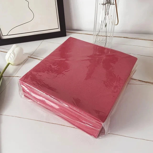 50pcs Personalized wedding napkins, Soft linen napkins disposable,Custom any name/date napkins,Dinner Napkins,Beverage Napkins