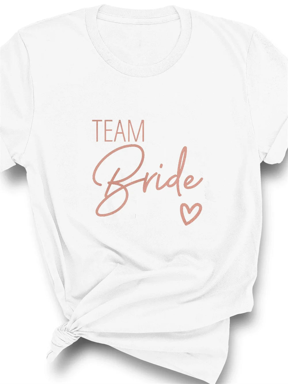 Hen Party Bachelorette Party White Grey Girl Wedding Female Tops Tees Women Team Bride Bride Squad T-shirts