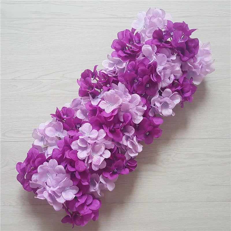 Wedding Flowes Artificial Flower Wall Panels White Flowers For Wedding Decoration Anniversary Decor Festive Party Supplies