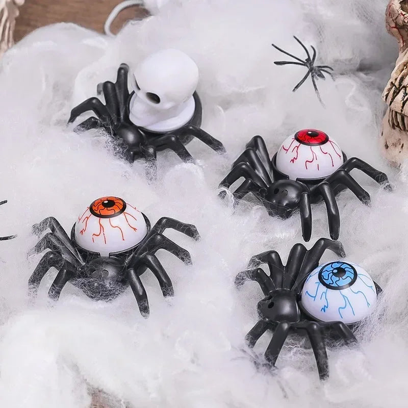 Halloween Decoration Party Accessories Decorations for Events Scream Festa Spider Web Black Outdoor Props Haunted House Spider