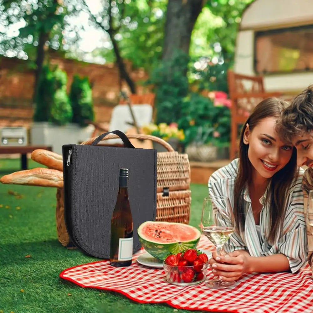 Outdoor Cookware Bag Camping Storage Bag Portable Travel Bbq Utensil Bag Cooking Utensil Organizer Kitchen Utensil Storage Pouch