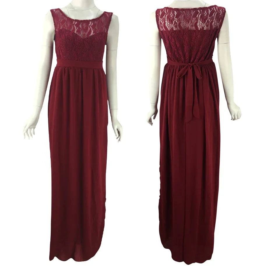 Pregnant Mother Photography Props Pregnancy Dress Maternity es for Photo Shoot Women   Lace Maxi Gown Clothing