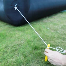 Outdoor 14-30Ft Inflatable Movie Screen with Stand Frame Movie Screen Use in Combination with blower