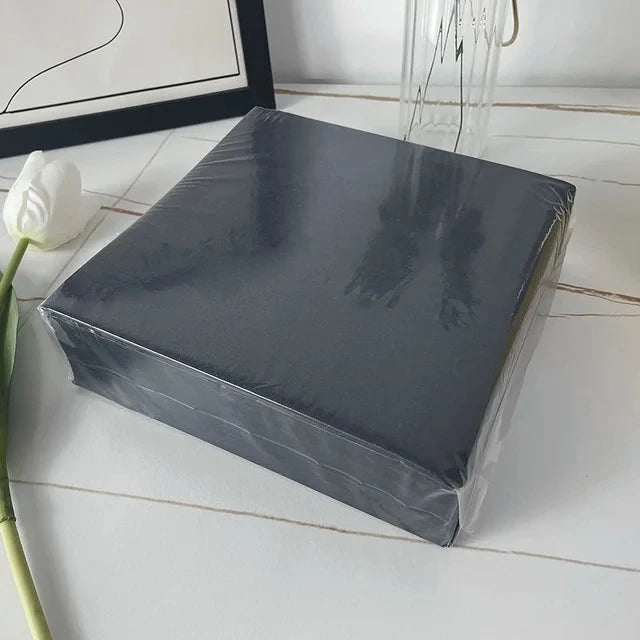 50pcs Personalized wedding napkins, Soft linen napkins disposable,Custom any name/date napkins,Dinner Napkins,Beverage Napkins