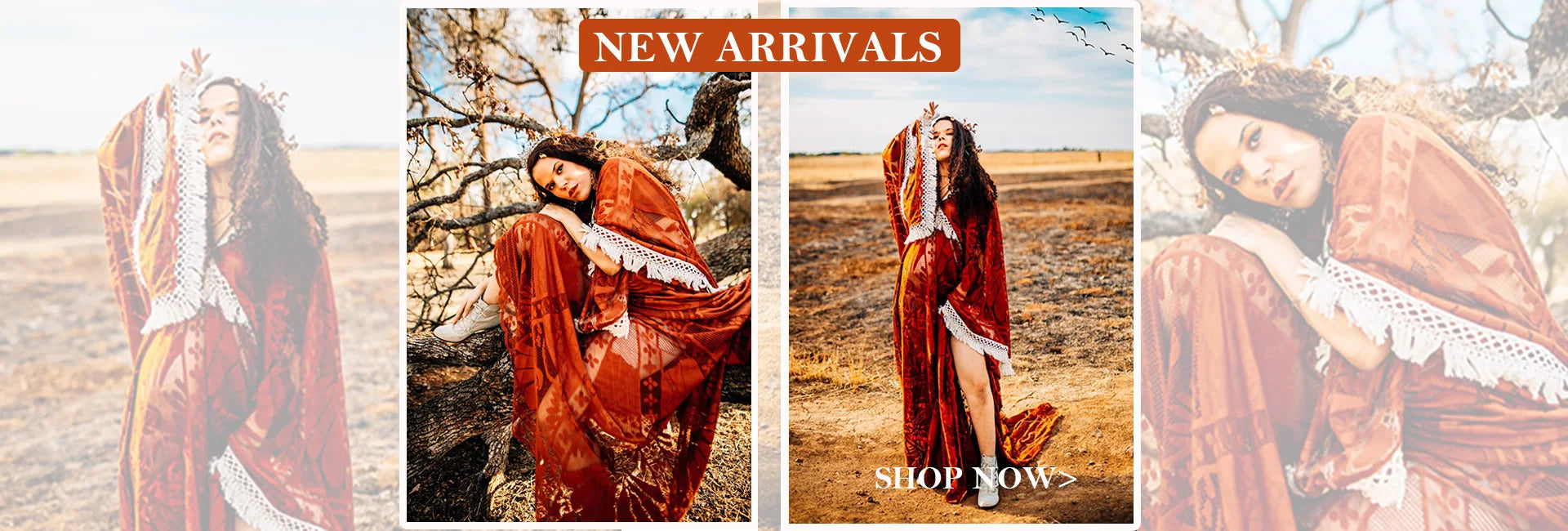 Don&Judy Maternity Dress Boho Photo shoot Maxi Long Sleeve Wedding Party Evening Ivory Gown for Bride Pregnant Women Photography