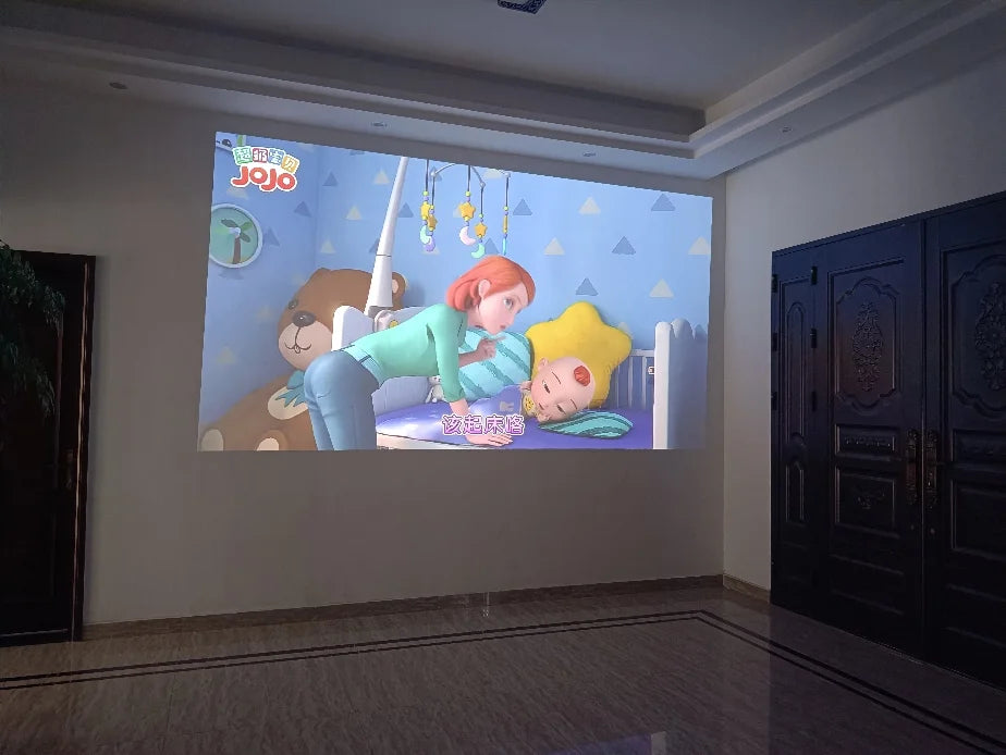 Formovie S5 Mini Projector Native Triple Laser DLP 1100ANSI Lumen FHD For Home Cinema Dolby Vision Portable Fengmi Smart Theater