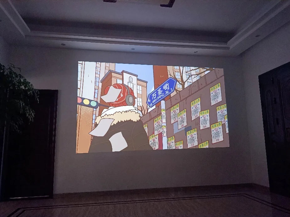 Formovie S5 Mini Projector Native Triple Laser DLP 1100ANSI Lumen FHD For Home Cinema Dolby Vision Portable Fengmi Smart Theater