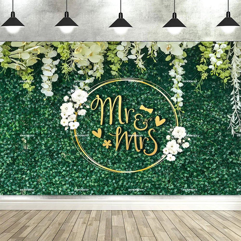 Wedding Flower Backdrop Wall Floral Bridal Shower for Photoshoot Wedding Decor for Reception Rose Photography Background Banner