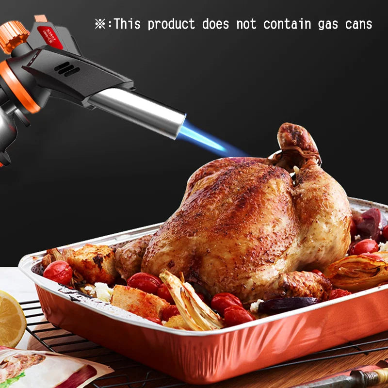 Outdoor camping portable fire gun, carbon gun, welding gun, household cartridge spray gun, baking tools, kitchen supplies