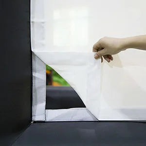 Outdoor 14-30Ft Inflatable Movie Screen with Stand Frame Movie Screen Use in Combination with blower