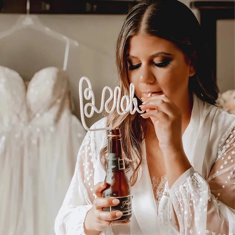 Bachelorette Party Penis Straw Wedding Bridal Shower Favors Supplies Hen Night Aldult Birthday Party Decoration Bride to be Gift